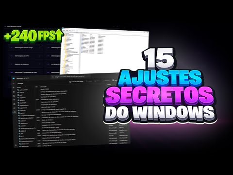 15 SECRET Windows Tweaks (+240 FPS and ZERO INPUT DELAY)