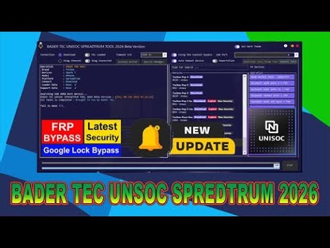New Update Bader Tect UniSoc Spreadtrum 2026 | Best Tool Specialy For Unisoc Device