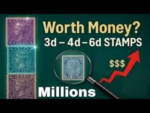 Queen Elizabeth II Stamps Worth Money? | 3d, 4d & 6d Values in Today’s Market!