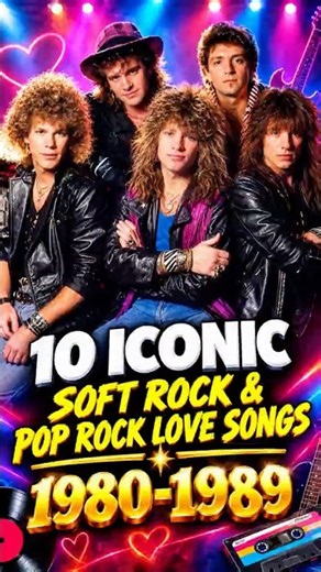 10 ICONIC SOFT ROCK AND POP ROCK LOVE SONGS 1980-1989 #nostalgia #oldies #music #1980s #retrolive