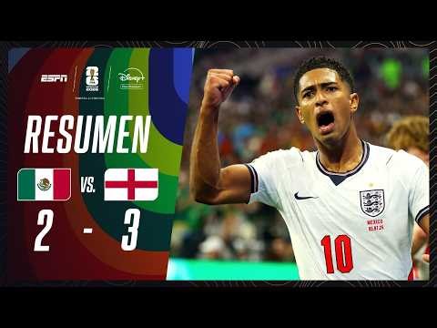 ¡AFUERA MÉXICO! INGLATERRA LO AGUANTÓ CON 10 Y ESTÁ EN 4tos | México 2-3 Inglaterra | RESUMEN | M92