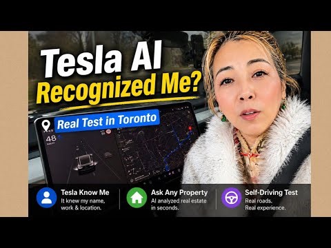 Tesla AI Recognized Me?We Tested Self- Driving & Real Estate AI in Toronto