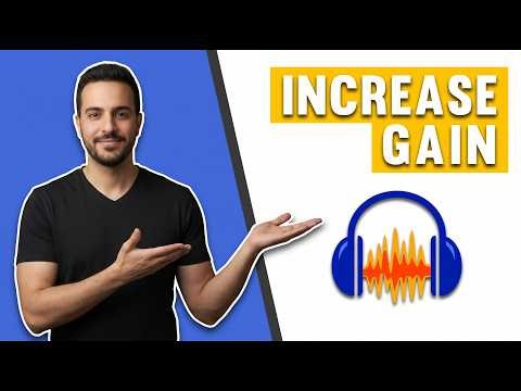 How To Increase Gain In Audacity (Easy Guide)