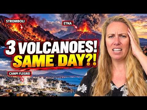 Something BIG Is Happening Beneath Italy — Crater Collapse, Earthquake Swarm & Tsunami Alarm!