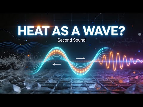 Second Sound: When Heat Moves Like a Wave | Quantum Physics Explained