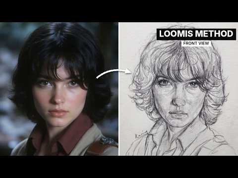The 3 Lines That Fix Every Face Drawing