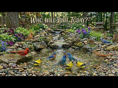 LIVE 🔴 Georgia Friday Birds and Blooms, Who All Will Visit Today; Multi-Cam Birds and Nature