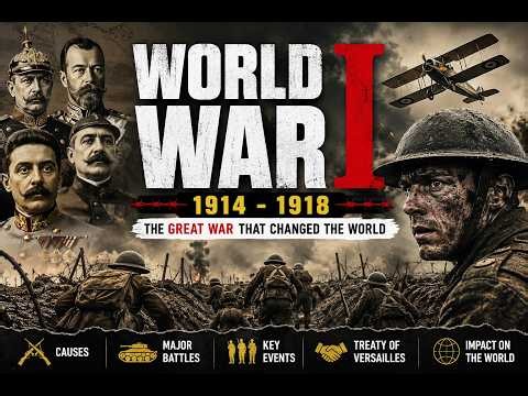 World War 1 Explained in 35 Minutes | The War That Changed Everything miltiery Army histor