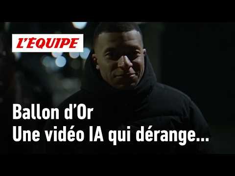 Mbappé pris en chasse par Haaland.. Pourquoi cette vidéo IA de la cérémonie du Ballon d’Or DÉRANGE ?