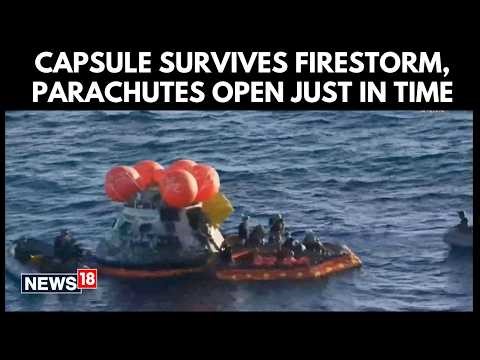 Artemis II Crew Splashes Down After Moon Mission, Capsule Survives Fiery Reentry | Artemis II | N18G