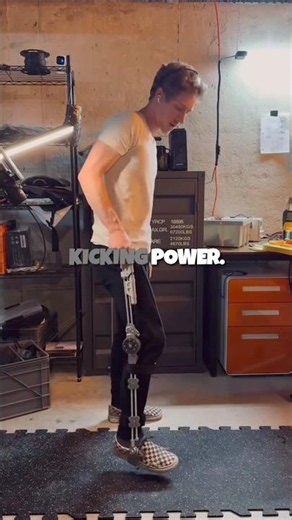 Would you wear this bionic leg? The future of human upgrades is closer than you think. #Shorts