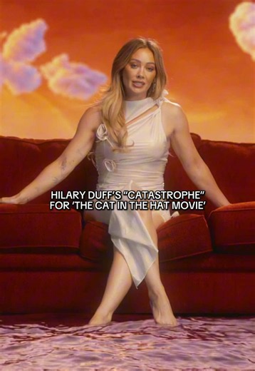 @hilaryduff’s “CATastrophe” is the purrrfect theme song for the @The Cat In The Hat Movie 😸 #TheCatInTheHat is only in theaters November 6. #HilaryDuff #Catastrophe #TheCatInTheHatMovie #NewMusic