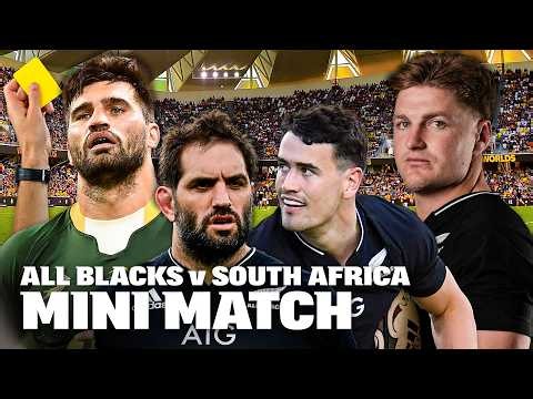 All Blacks v South Africa 100th Test! 2021 Mini Match, Townsville