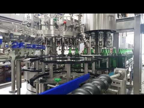 Bang ! Glass bottles crushed during Commissioning CSD filling monoblock