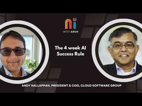 Why Your Enterprise AI Will Fail (And How to Fix It in 4 Weeks) | Andy Nallappan, COO at CSG