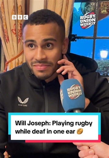 Will Joseph lost all hearing in his left ear back in 2024. He tells Chris Jones how after an initial scare, he's adapted on the field and is back to his best with Gloucester 🙌🏉 #BBCRugby #England #Gloucester #WillJoseph #RugbyUnion