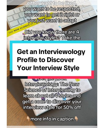 📘Discover your interview style by getting an Interviewology Profile. https://theinterviewology.com/get-started/ Did you know that there are 4 Interview Styles? You interview as either a Charmer, Challenger, Examiner or Harmonizer. 😉Do you want to get the interviewer to like you? You may be a Charmer. 🧐Do you want to feel respected and heard in a job interview? You may be a Challenger. 😇Do you want to adapt and not rock the boat? You may be a Harmonizer. 🤓Do you see job interviews as a test 