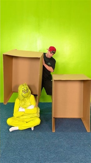 ¿En Cuál Caja Está El Grinch? 📦🎄