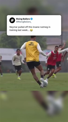 That was crazy… 😭😭 🎥 Prensa Santos #risingballers #fyp #viral #neymar #brasil