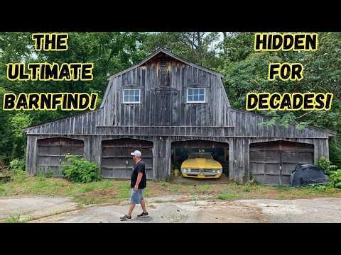 Greatest Barn Find Muscle Car Rescue Ever! What Happens Next Is Amazing!