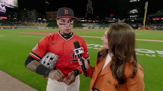 Javier Báez on the Tigers' 2-0 win