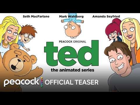 TED: The Animated Series | Official Teaser | Peacock Original