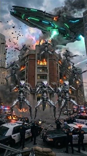 “ALIEN ATTACK! 👽💥 | CID vs Aliens – Earth’s Last Defense”