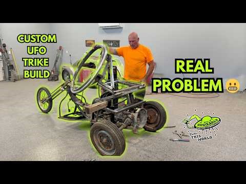 The UFO Trike Hydraulic System Gets Real | Ian Roussel's Engineering Challenge