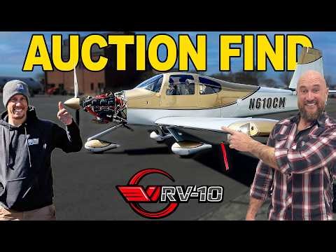 Inspecting Abandoned RV10 Airplane Rescue