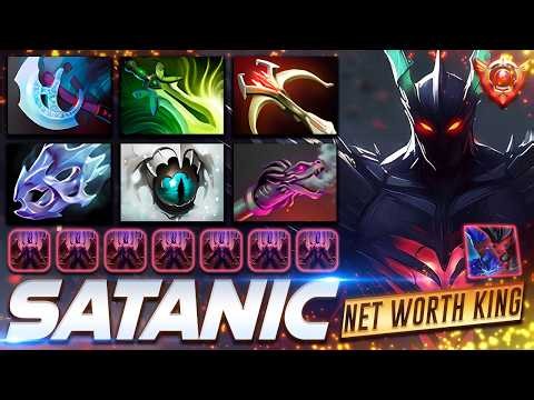 Satanic Terrorblade NET WORTH KING - Dota 2 Pro Gameplay [Watch & Learn]