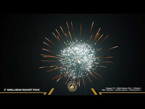 3 Shell Head Rockets