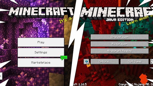Minecraft Java vs. Bedrock Edition