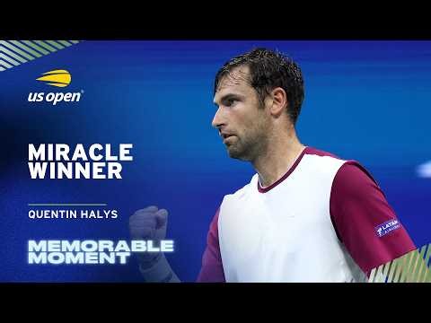 Quentin Halys' Miracle Winner vs. Alexander Zverev | 2026 US Open