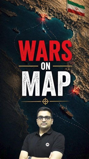 Wars On Map ! #shorts #iranwar #ankitavasthisir