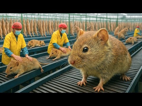 Inside the World’s Largest Mouse Farm: Full Process of Breeding, Sorting, Cooking & Care