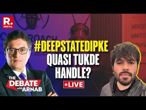 Debate With Arnab LIVE: Is Deep State Behind Abhijeet Dipke’s Insta Movement?