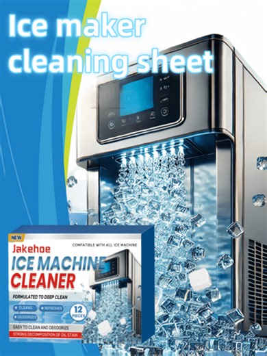 jakehoe Ice Maker Cleaner, Gentle Daily Cleaning Solution For Household Ice Makers, Removes Scale, Odor And Impurities | SHEIN