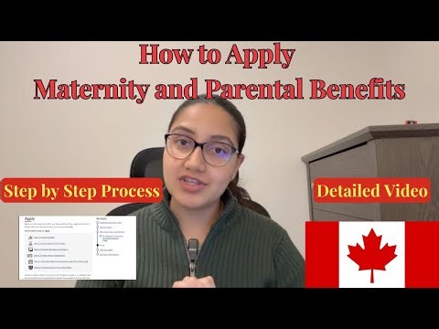 How to Apply for Maternity & Parental Benefits in Canada 🇨🇦 | Step-by-Step Guide (EI Benefits)