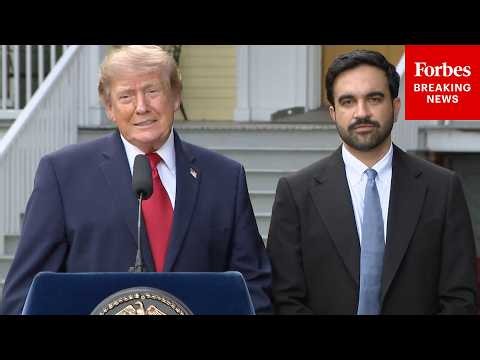 BREAKING NEWS: Trump & Mamdani Hold Joint Press Briefing After Gracie Mansion Meeting