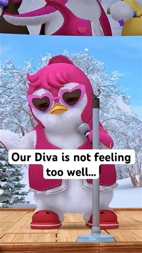 Oh, no! There's something wrong with our favorite diva!