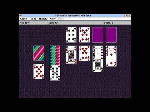 Solitaire's Journey - Rainbow [Windows 3.1 Longplay] (1998) Andrew Visscher