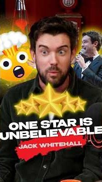 Jack Whitehall looks back on his very first stand up gig at the Edinburgh Festival 🎭⭐