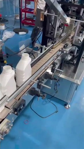 machine oil filler and capper production line #fillingmachine #manufacturing #fyp
