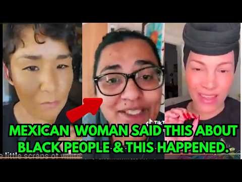 MEXlCAN W0MAN CLASHES WITH BLACK W0MAN 0ver Her Remarks About WHlTE WOMEN — She Thought She Won.
