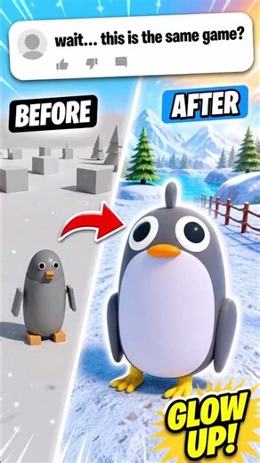 This Is How Our Penguin Game Changed 🐧 #indiegames #coopgaming