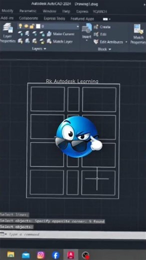 👍👍The different Offset Command #autocadcommands #autodesk #learning #autocad
