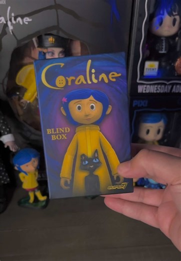 Finally got my hands on a Coraline blind box!! #horrortok #horrortiktok #coraline #coralinejones #coralinemovie