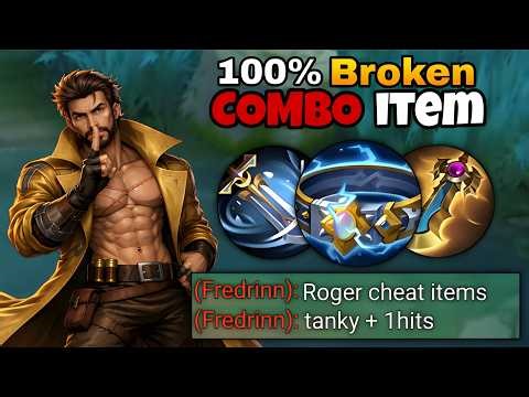 ONLY 7% ROGER PLAYER KNOW THIS COMBO BUILD! ILLEGAL ITEMS 100% BROKEN [Must Try] | MLBB