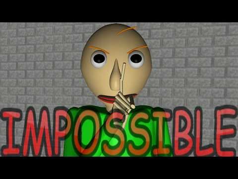 How to make Baldi's Basics IMPOSSIBLE