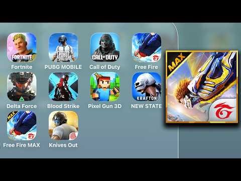 Free Fire MAX - Latest/New Update - Gameplay & Walkthrough - Game Review [iPad Pro]